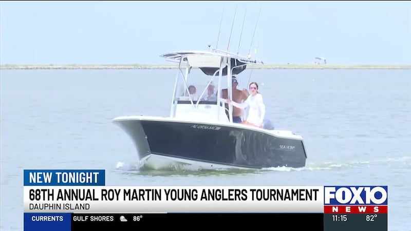 68th annual Roy Martin Young Anglers Tournament kicks off Alabama Deep Sea Fishing Rodeo