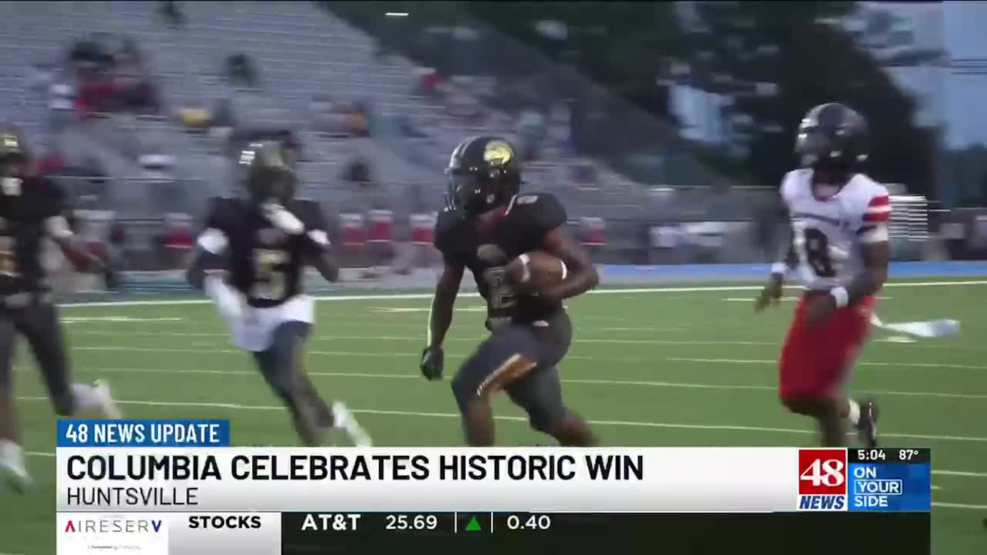 Columbia High School Ends Losing Streak in Victory Columbia High School Ends Losing Streak in Victory