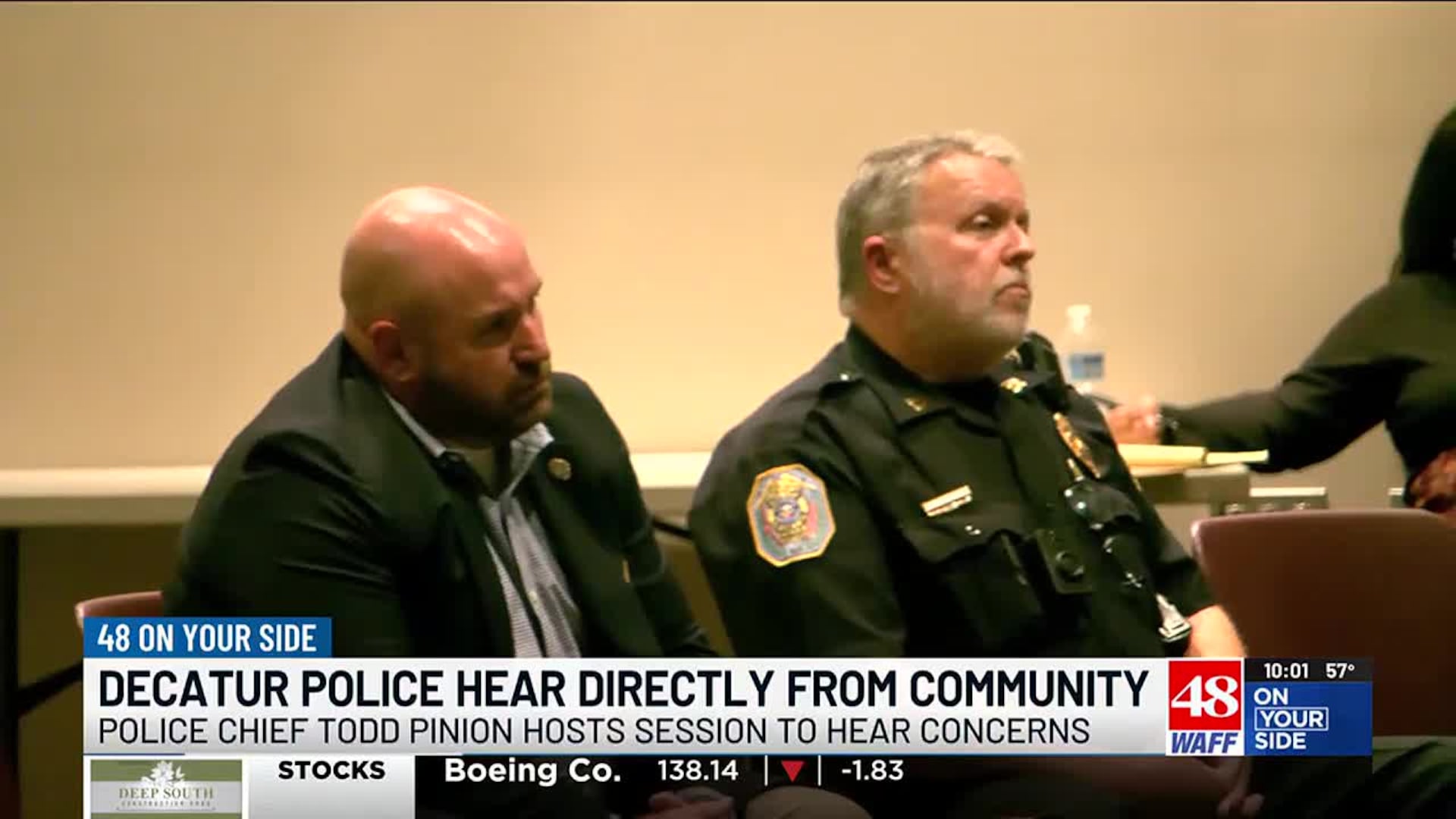 Decatur police hold listening session for community members
